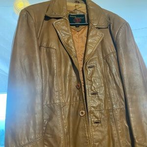vintage leather jacket from Fantastic International Fashions.